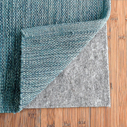 RUGPADUSA - Dual Surface - 9'x12' - 1/4" Thick - Felt + Rubber - Non-Slip Backing Rug Pad - Safe for All Floors