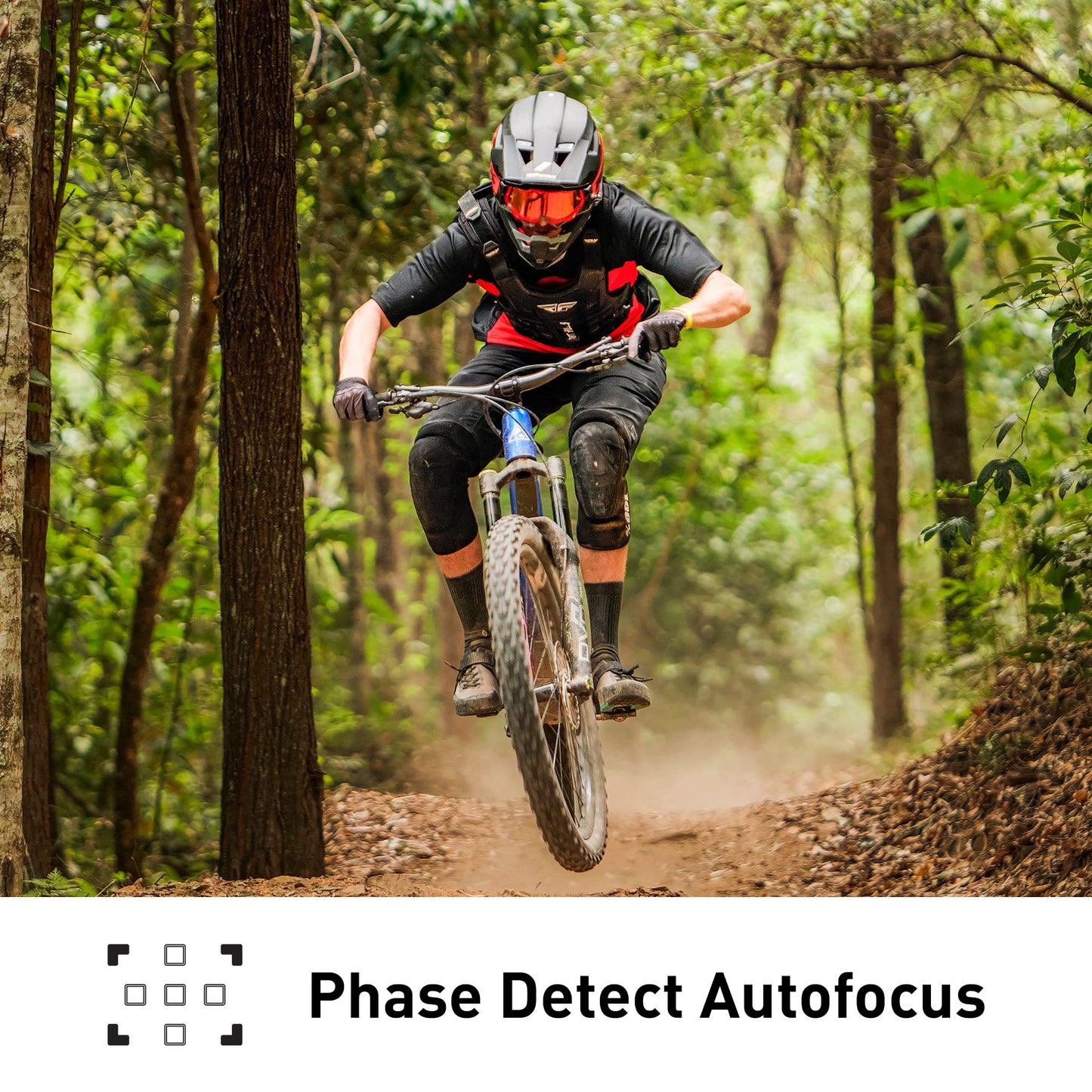 Panasonic LUMIX S5II Mirrorless Camera, 24.2MP Full Frame with Phase Hybrid AF, New Active I.S. Technology, Unlimited 4:2:2 10-bit Recording - DC-S5M2BODY Black