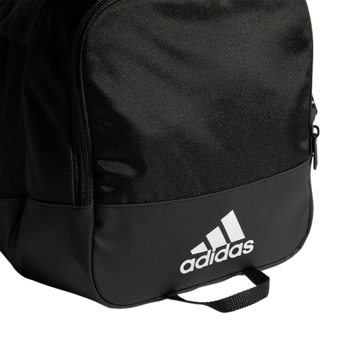 adidas Unisex Defender 4.0 Gym Duffel Bag for Men and Women, Black/White, Small (38L)