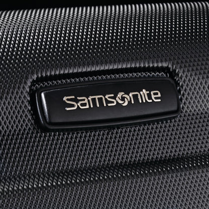 Samsonite Omni PC Hardside Expandable Luggage with Spinner Wheels, Black, Carry-On 20-Inch