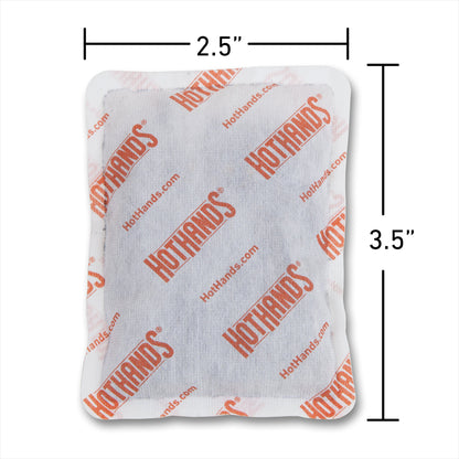 Hothands HH1ED240E-AMZ Body & Hand Super Warmers - Long Lasting Safe Natural Odorless Air Activated Warmers - Up to 18 Hours of Heat - 40 Individual Warmers