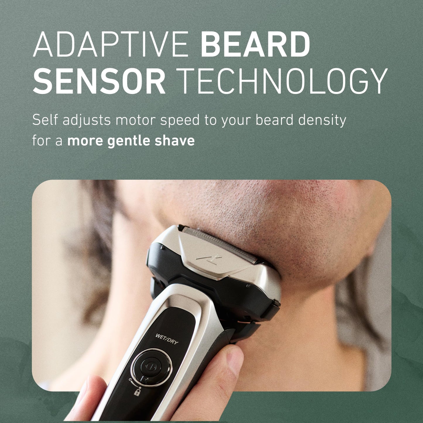 Panasonic ARC5 Electric Razor for Men with Pop-Up Trimmer, Wet/Dry 5-Blade Electric Shaver with Intelligent Shave Sensor and Multi-Flex Pivoting Head – ES-LV65-S (Silver)