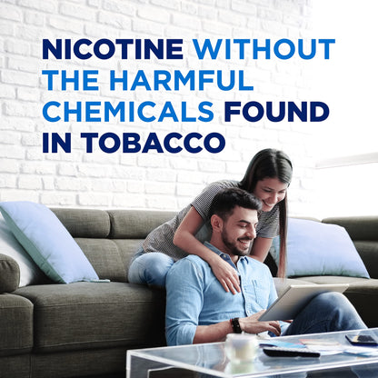 Amazon Basic Care Coated Nicotine Polacrilex Gum 4 mg, Ice Mint Flavor, Stop Smoking Aid, 160 Count