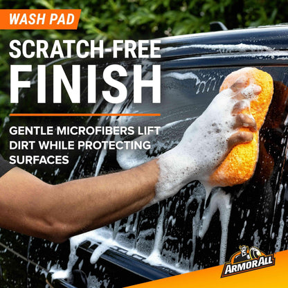 Armor All Premier Car Care Kit, Includes Car Wax & Wash Kit, Glass Cleaner, Car Air Freshener, Tire & Wheel Cleaner (8 Piece Kit)