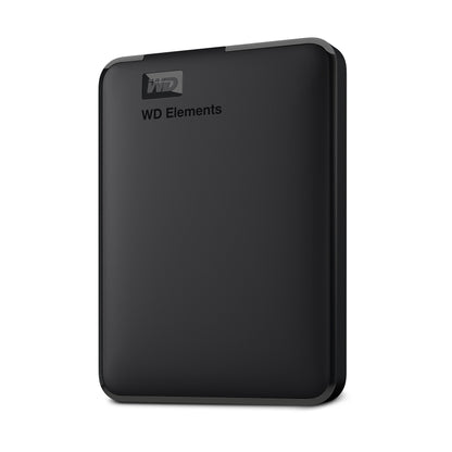 WD 6TB Elements Portable External Hard Drive for Windows, USB 3.2 Gen 1/USB 3.0 for PC & Mac, Plug and Play Ready - WDBHJS0060BBK-WESN