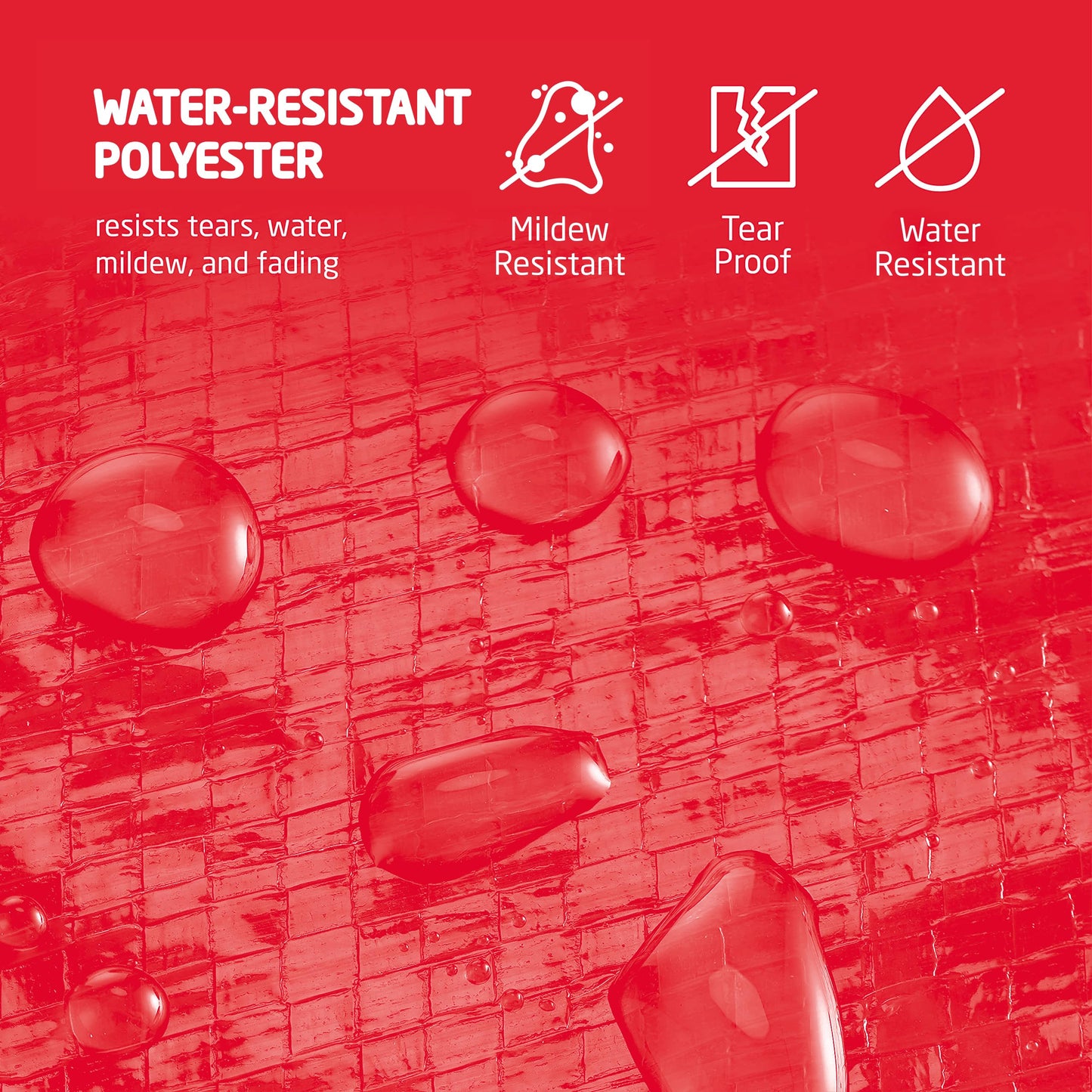 ZOBER 9 Ft Large Christmas Tree Storage Bag - Fits 9 Ft Artificial Trees - Plastic, Waterproof Christmas Tree Bag For Storage Box For Xmas - Strong, Durable Handles - Label Card Slot - Red