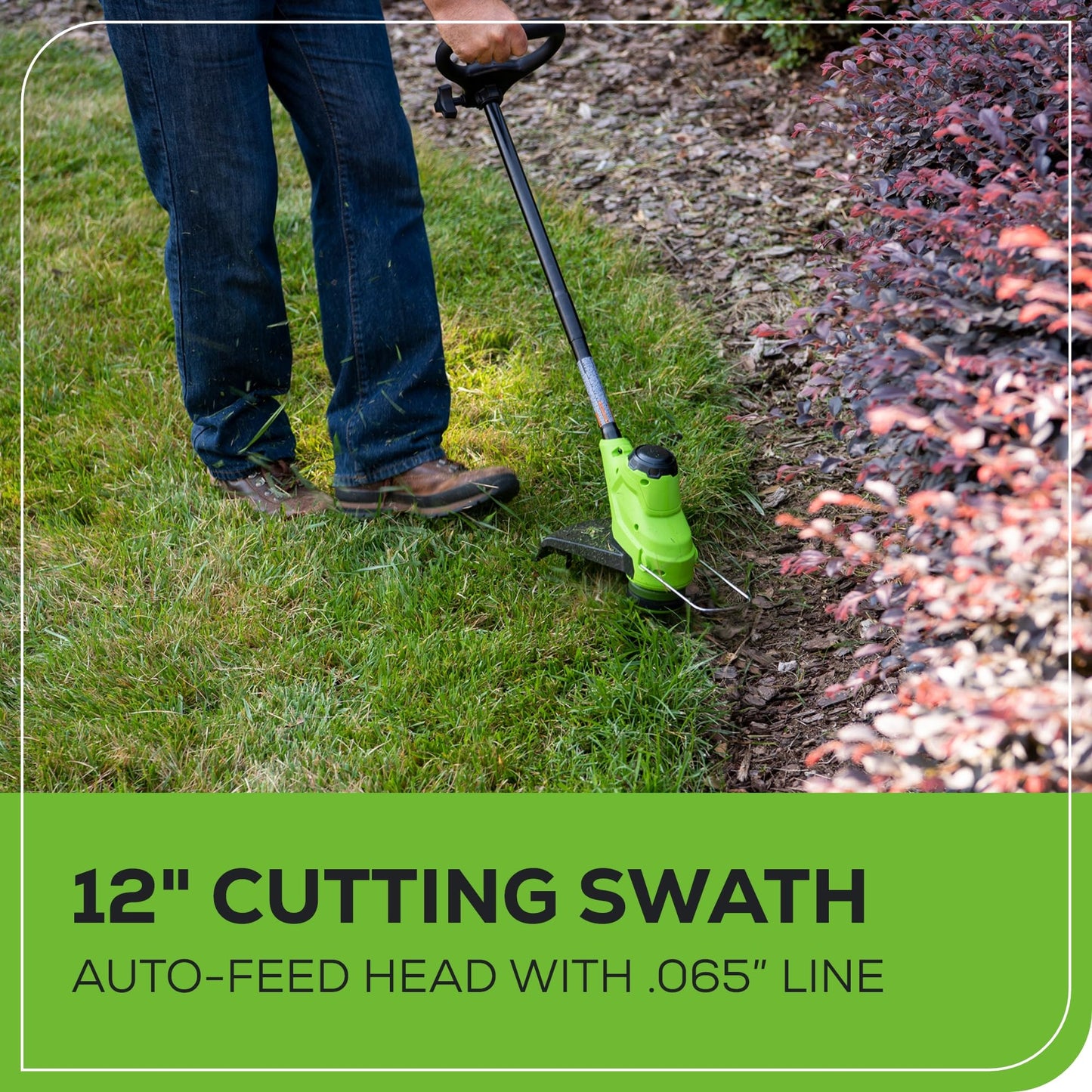 Greenworks 48V (2x24V) 20" Brushless Mower+12" String Trimmer +320CFM Blower,(2) 4.0Ah Batteries and 4A Dual Port Charger