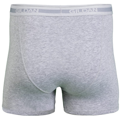 Gildan Men's Underwear Boxer Briefs, Multipack, Black/Charcoal/Sport Grey (5-Pack), Medium