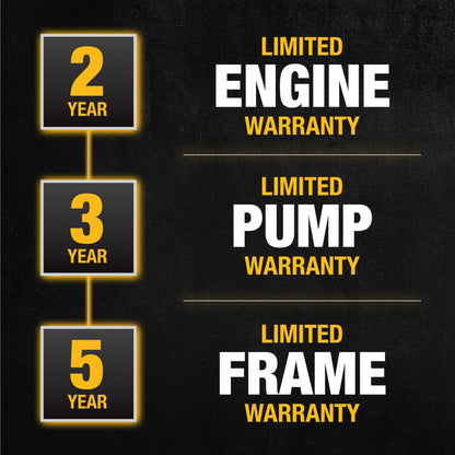 Dewalt 61147S 3300 PSI 2.4 GPM Gas Cold Water Pressure Washer