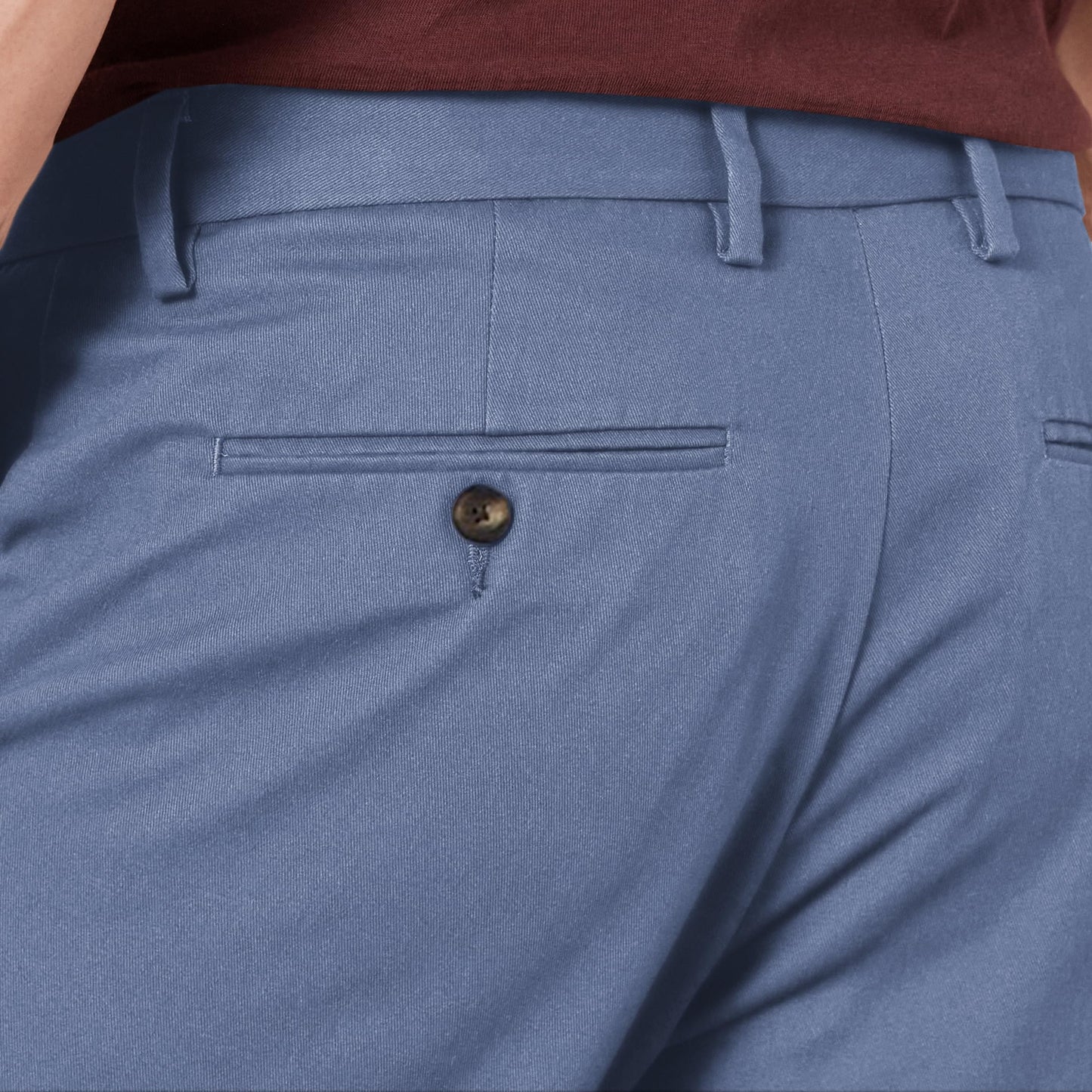Amazon Essentials Men's Slim-Fit Wrinkle-Resistant Flat-Front Chino Pant, Indigo, 29W x 32L
