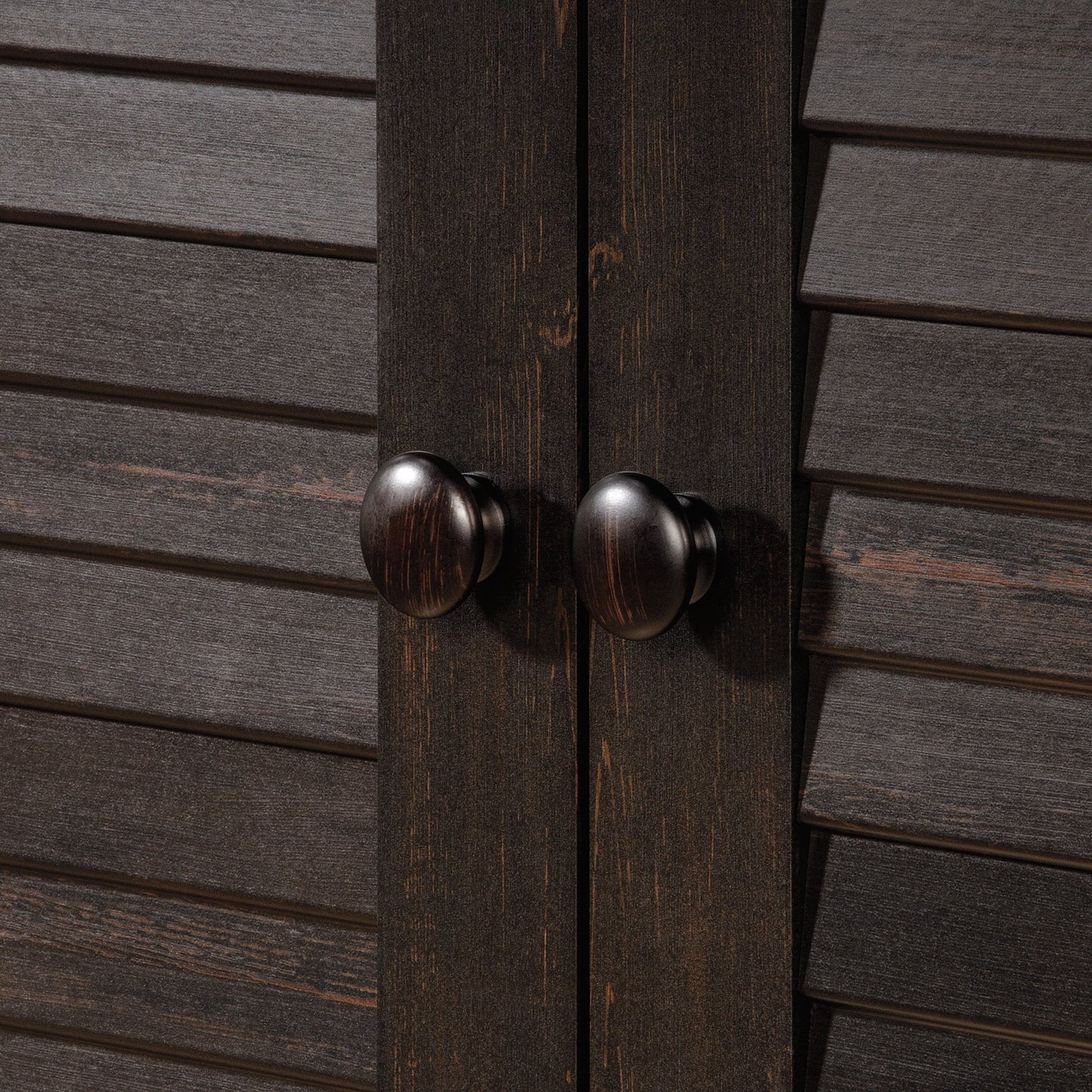 Sauder Harbor View Multipurpose Storage, Tall Pantry Cabinet, L: 35.43" x W: 16.73" x H: 61.02", Antiqued Paint