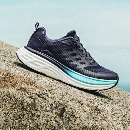 NORTIV 8 Women's Walking Shoes Cushion Running Tennis Shoes ActiveFloat Non-Slip Comfortable Breathable Workout Gym Sports Athletic Fashion Sneakers,Size 6,Blue,SNWS245W