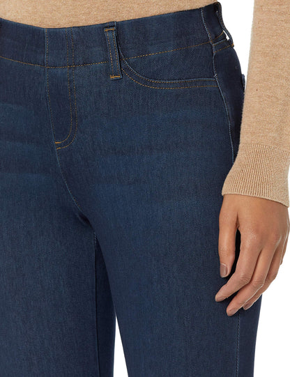 Amazon Essentials Women's Pull-On Knit Jegging (Available in Plus Size), Dark Wash, XX-Large