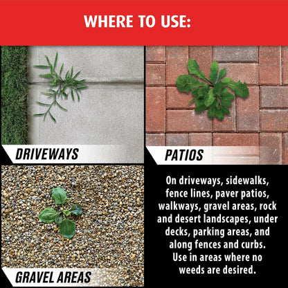 Ortho GroundClear Year Long Vegetation Killer2 Concentrate, Kills and Prevents Weeds Up to 12 Months, 1 gal.