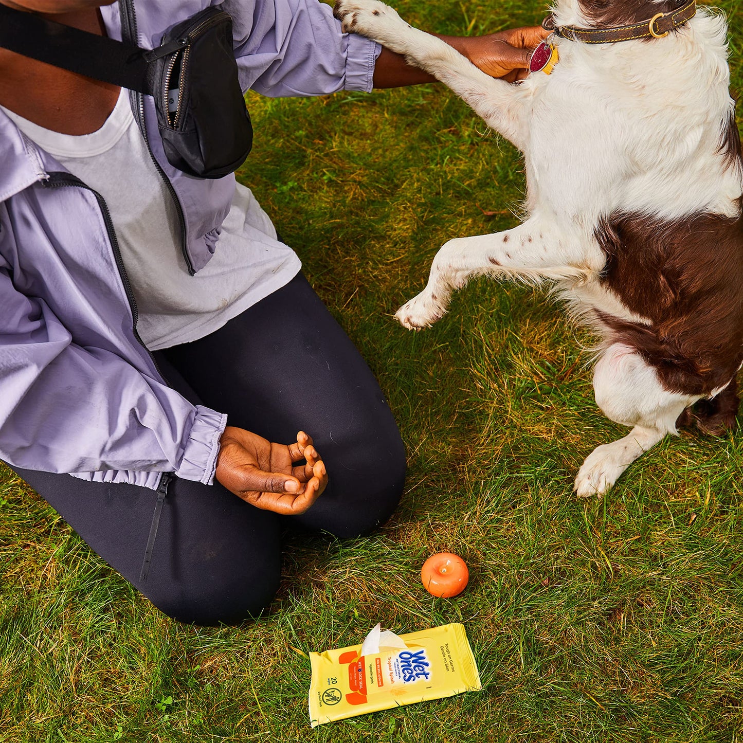 Wet Ones Antibacterial Hand Wipes, Tropical Splash - 20 ct. Size Wipes (10 Pack)