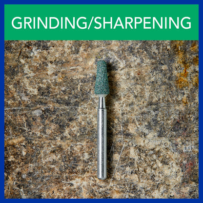 Dremel 729-01 11-Piece Carving & Engraving Rotary Tool Accessories Kit - Includes Engraving Bits & Grinding Stones- Ideal for Wood, Metal, and Glass