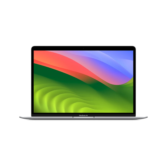 Apple MacBook Air 13.3 inch Laptop - Silver, M1 Chip, Built for Apple Intelligence, 8GB RAM, 256GB storage