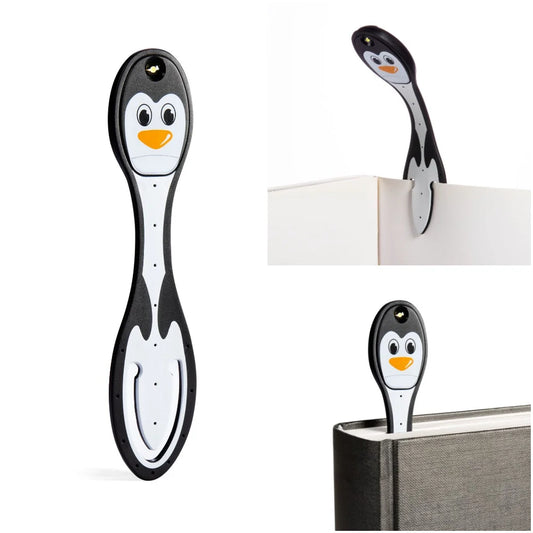 Thinking Gifts 2-in-1 LED Reading Light | Clip-on Bookmark & Book Light  for Children & Adults