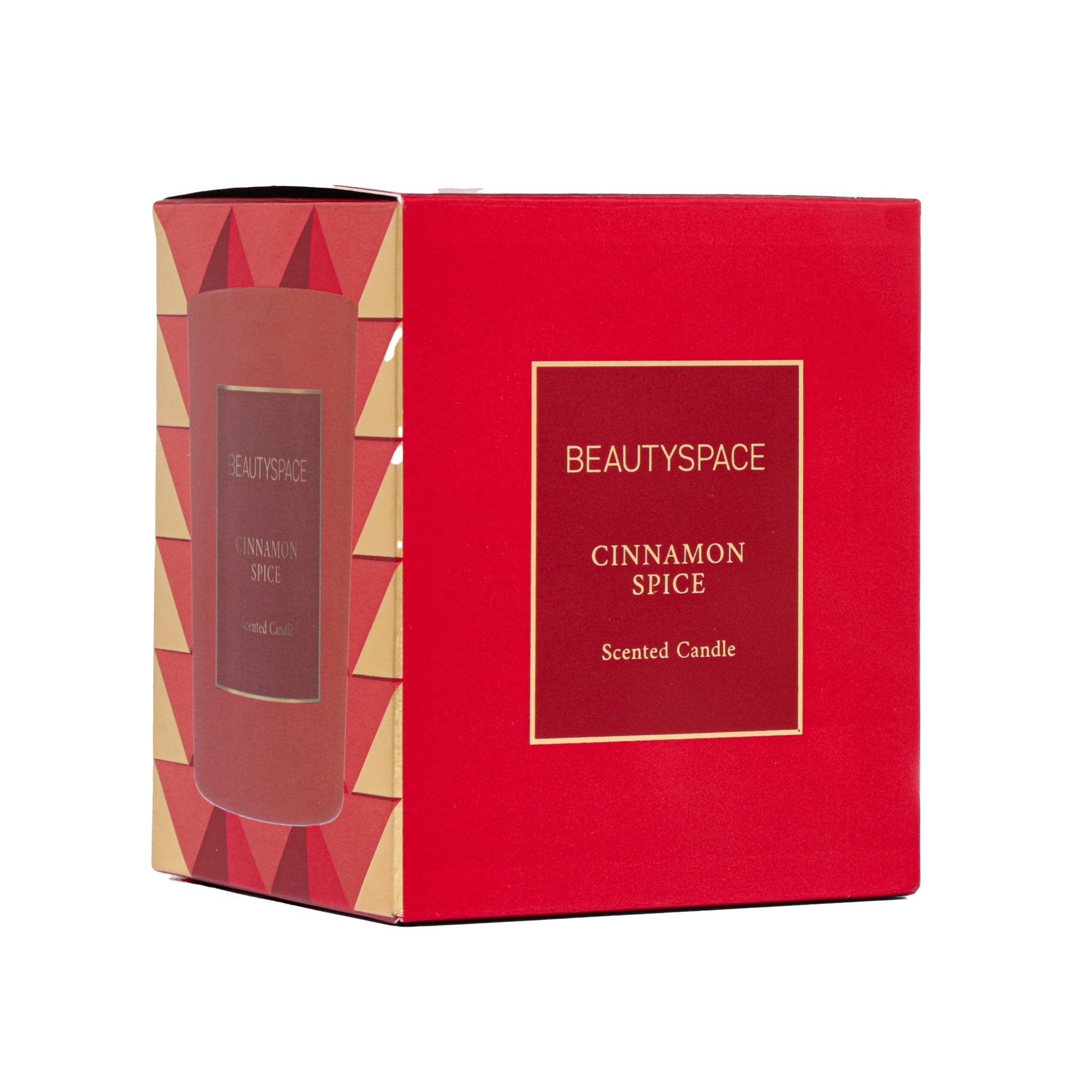 BEAUTYSPACE Cinnamon Spice Holiday Candle Gift, 200g