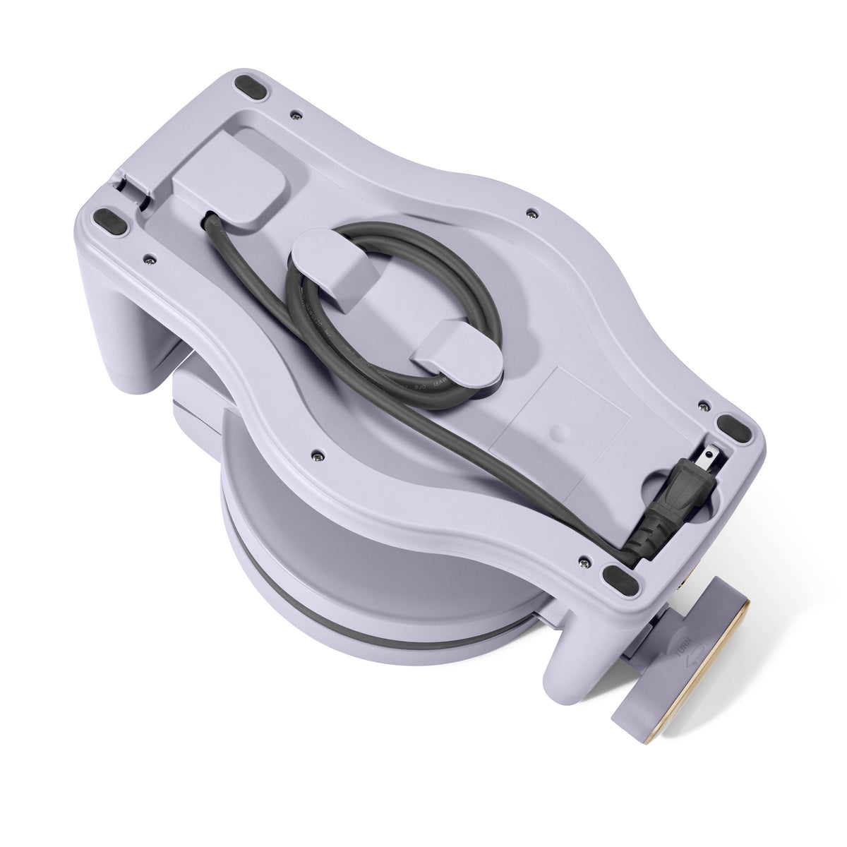 Beautiful Rotating Belgian Waffle Maker, Lavender by Drew Barrymore