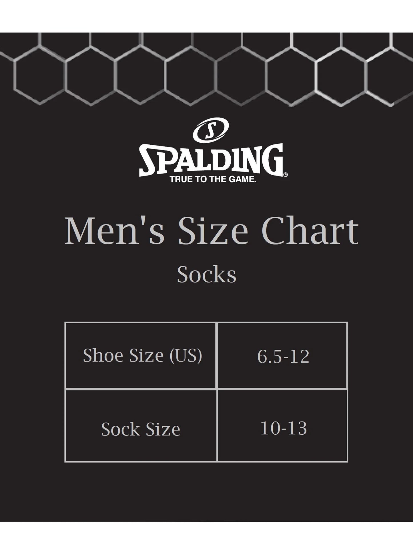 Spalding Men's Black No-Show Socks, 30-Pack, Sizes 6.5-12