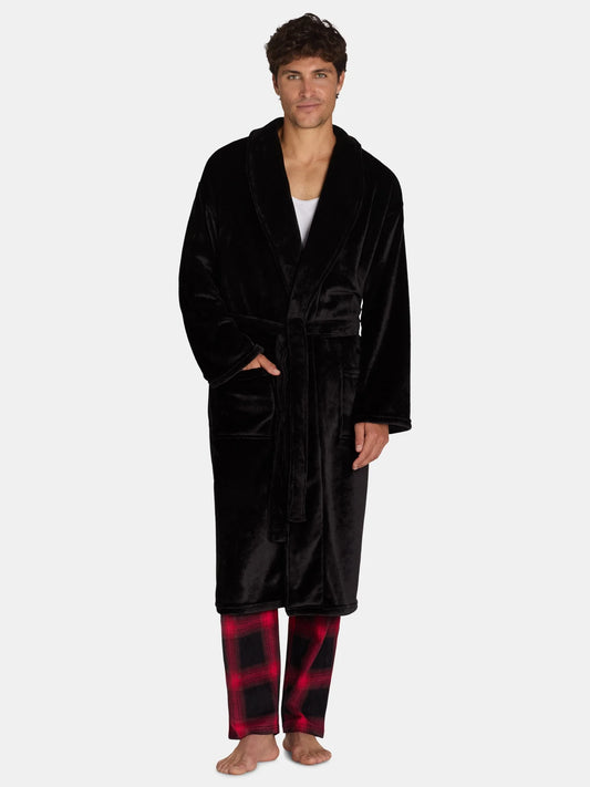 George Men's Sleep Robe, Size One Size