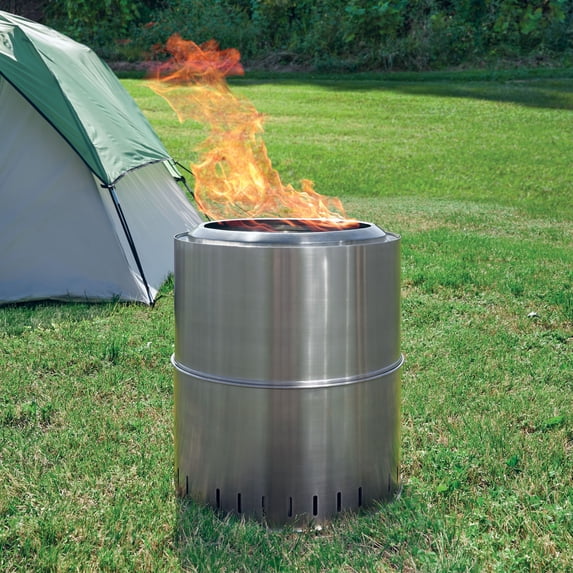 Ozark Trail 15 inch stainless steel smokeless fire pit