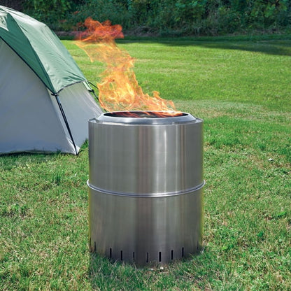 Ozark Trail 15 inch stainless steel smokeless fire pit