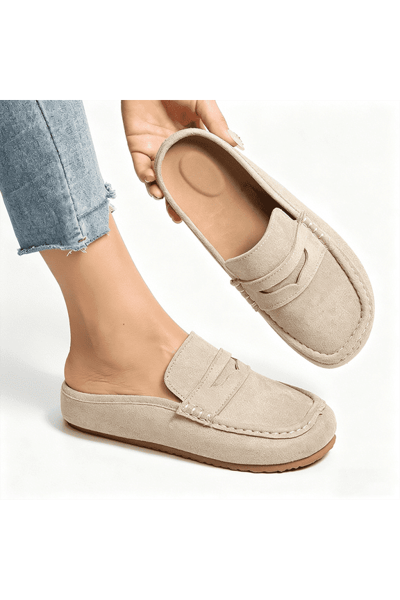 Women's Faux-Suede Comfort Mule Clogs